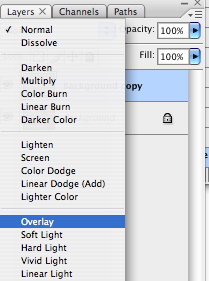 Applying Overlay to the High Pass